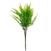 Amazon Hierba Persa de Otoño Planta Flor Artificial Falsa Decoración de Boda de Otoño Flor de Plástico Planta Verde Venta al por Mayor