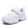 Zapatos Blancos 8855 para Niños Pequeños y Niños, Zapatos Blancos de Lona, Zapatitos Blancos Otoño 2026, Escolares Designados Casuales para Niños y Niñas