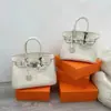 Bolso de Mano para Mujer Nuevo de Cuero Genuino Bolso Tote Brillante Versátil para Banquetes Gran Capacidad Bolso Platino de Moda Bolso de Hombro Único Bolso Cruzado de Moda