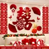 Decoração de Fundo para Casamento para Sofá de Sala de Estar, Tecido de Veludo para o Novo Quarto do Noivo e da Noiva, Cabeceira de Cama, Decoração de Alto Padrão