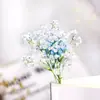 Adesivos Dia Bonito Série Céu Estrelado Tema Planta Gipsofila Adesivos para Material de Diário 10 Folhas 6 Designs