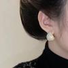 Brincos Cravejados com Micro Diamantes para Mulheres, Design de Nicho, Senso de Design, Luxo Leve, Tendência de Brincos Personalizados para Celebridades da Internet com Look Emagrecedor