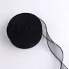 Rolo Único de Fita de Fio Cauda de Peixe 4cm para Decoração de Bolo de Confeitaria, Fita de Fio Plissada Ondulada para Embalagem de Flores Materiais DIY