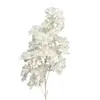 Suprimentos para Casamento Flores Artificiais 4 Pétalas Grande Queda de Neve Cerejeira Artificial de Alto Padrão Guia de Estrada para Teto Buquê Artificial Fabricante Atacado
