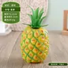 Modelo de piña real, fruta artificial, piña de plástico, piña con peso, reconocimiento de objetos para jardín de infantes, decoración de puesto de frutas de hotel.