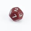 Tutorial de Mesa para Jogo de RPG com Dados de Acrílico: Jogo de Tabuleiro d12, Dados Transparentes de 12 Lados COC com Textura de Pérola (Cooperação transfronteiriça)