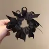 Goma para el pelo satinada floral Maillard para mujer, alta elasticidad, liga para el pelo duradera que no daña el cabello, accesorio elástico para el pelo