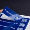 [Transfronterizo] Pegatinas Impermeables de PVC Autoadhesivas Personalizadas para Sellado de Bebidas