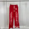 Moda Retro Europea y Americana Estilo Estrella del Infierno Infierno Sudadera con Capucha Holgada Sudadera para Hombre Conjunto para Mujer Tendencia Otoño