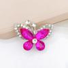 Joyas Yilian: nueva gema con incrustaciones de diamantes, mariposa, carcasa para teléfono móvil, material de diamantes de imitación, aleación de zinc, agujero para zapatos, accesorios de bricolaje