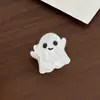 Nuevo pasador de pelo de acetato de imitación para Halloween con diseños de murciélago y calabaza, mini pinza de garra, pinza acrílica para flequillo y pasador para pelos sueltos