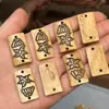 Estilo Tíbet Joyería del Tíbet Joyería Nepalesa Collar Colgante de Hueso de Vaca Hecho a Mano Colgante Enviado al Azar