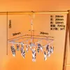 Tendedero de Plástico Recubierto con 18 Clips para Calcetines, Perchero para Ropa de Uso Doméstico, Tendedero de Balcón para Ropa Interior, Organizador Multifuncional con Clips para Calcetines