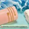 Prata Pura 999 Corrente Chopard Colar Liso Corrente Clavicular Corrente Fina Pingente Usável DIY Corrente Lisa Fecho em M com Corrente Extensora