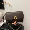 Bolsa Feminina Elegante de Alta Qualidade Modelo Novo Primavera 2026 Bolsa de Ombro Único com Corrente Moda de Nicho Tendência Bolsa Transversal de Ombro