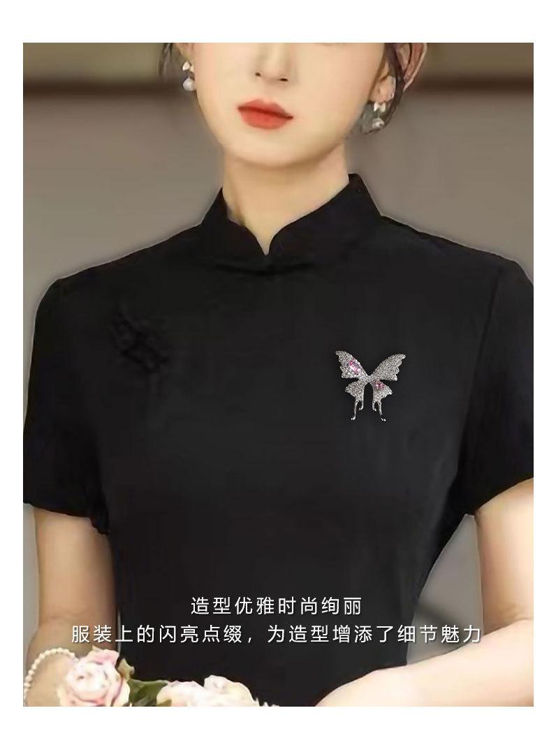 时尚轻奢风漫舞蝴蝶胸针甜美可爱昆虫胸花小众新品个性