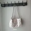 Bolso Cruzado Geométrico Rombo Versátil para Viajes Diarios Bolso de Cuerda Bolso de Mano para Mujer Bolso Cubo Bolso de Hombro Único Bolso para Debajo del Brazo Bolso de Tofu