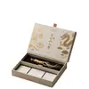 Caixa de presente personalizada de alta qualidade com ginseng da montanha Jilin Changbai, caixa de embalagem especial para pontos turísticos, caixa de presente personalizada.
