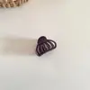 Pinza para el Cabello con Degradado Morado de Aspecto de Alta Gama, Simple y Elegante, Pinza para el Cabello para Media Coleta en la Parte Posterior de la Cabeza, Accesorio para el Cabello Tipo Pinza de Tiburón para Mujeres