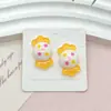 Brinquedo de Bala de Gelatina Transparente Pirulito Acessórios de Resina Brinquedo DIY Pingentes Charms Materiais de Decoração para Sapato Crocs