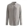 Camisa xadrez de manga longa em cores contrastantes, estilo coreano, alto intelectual, para mulheres, nova coleção de outono, camisa interna artística e elegante para casais