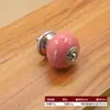 Manija de Puerta de Gabinete de Muebles, Manija de Cerámica Colorida, Tirador de Agujero Único Moderno Minimalista para Cajón de Zapatero Gabinete, Transfronterizo