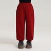 Pudding Haru Roupa de Inverno Nova Calça para Meninas com Forro de Fleece Inverno 2024 Nova Calça Esportiva com Forro de Fleece para Todas as Ocasiões Infantil