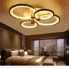 Lâmpada de Sala de Estar Ring Moderna Simples Lâmpada de Teto de Quarto Lâmpada de Sala de Jantar de Arte Personalizada Lâmpadas de Iluminação de Sala de Estudo