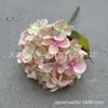 Flores Artificiales de Hortensia Coloridas 3D Flores Artificiales Hortensia de Princesa Salón de Bodas Flores de Boda Arte Floral Flores de Seda Transfronterizo