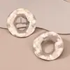 Molde de Acero Geométrico Circular Transfronterizo Moldeo a Presión Aleación Ecológica Tendencia de Moda Lujo Ligero Temperamento Metal Pendientes para Mujer Pendientes