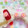 Novas Unhas Usáveis Estilo Coreano Doce Estilo Ins Versátil Mini Cor Sólida Nail Art Capa de Celular Acessórios de Resina Creme DIY