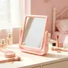 Espejo de Plástico Shunxin Espejo Rectangular para Maquillaje de Escritorio Espejo de Doble Cara S/N de Vidrio Otro Tocador