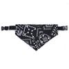 Suministros para Mascotas Toalla de Saliva para Mascotas Collar para Perro Mascota Estampado Gato Collar Toalla Triangular para Mascota Toalla Triangular para Mascota