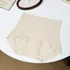 Pantaletas Transpirables Frescas Sin Costuras Textura Waffle Control de Vientre para Mujeres Postparto Moldeadoras de Cadera y Vientre Levanta Glúteos
