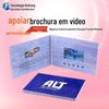 Fábrica atacado manual da empresa brochura estéreo vídeo cartão de publicidade jogador convite álbum