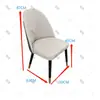 Sillas de comedor de hotel de alta gama, sillas de comedor vintage estilo diseñador para casas de huéspedes, sillas de madera maciza y ratán tejido, sillas de ocio, exclusivamente para ventas transfronterizas