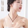 Venta al por mayor, colgante grande con hebilla de seguridad natural pura para hombres y mujeres, colgante de jade con hebilla de seguridad, colgante de jade, colgante de jade.