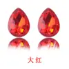 Moda gota de agua vidrio cristal forma de diamante diamantes de imitación DIY ropa zapatos bolsa tocado joyería accesorios materiales
