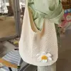 Moda Nova Outono 2026 Transfronteiriça Design de Nicho Bolsa de Mão Floral Fofa Bolsa Tote de Ombro de Grande Capacidade