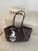 Bolsa Tote de Gran Capacidad Bolso de Hombro Plegado Popular con Lunares Bolso de Axila para Mujer Nuevas Bolsas Otoño/Invierno 2026 Bolsos para Mujer