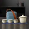 Taza de Viaje Ruyao Express Set de Té de Viaje Traje Película de Apertura al Aire Libre Regalo de Acompañamiento Logotipo Personalizado Negocios