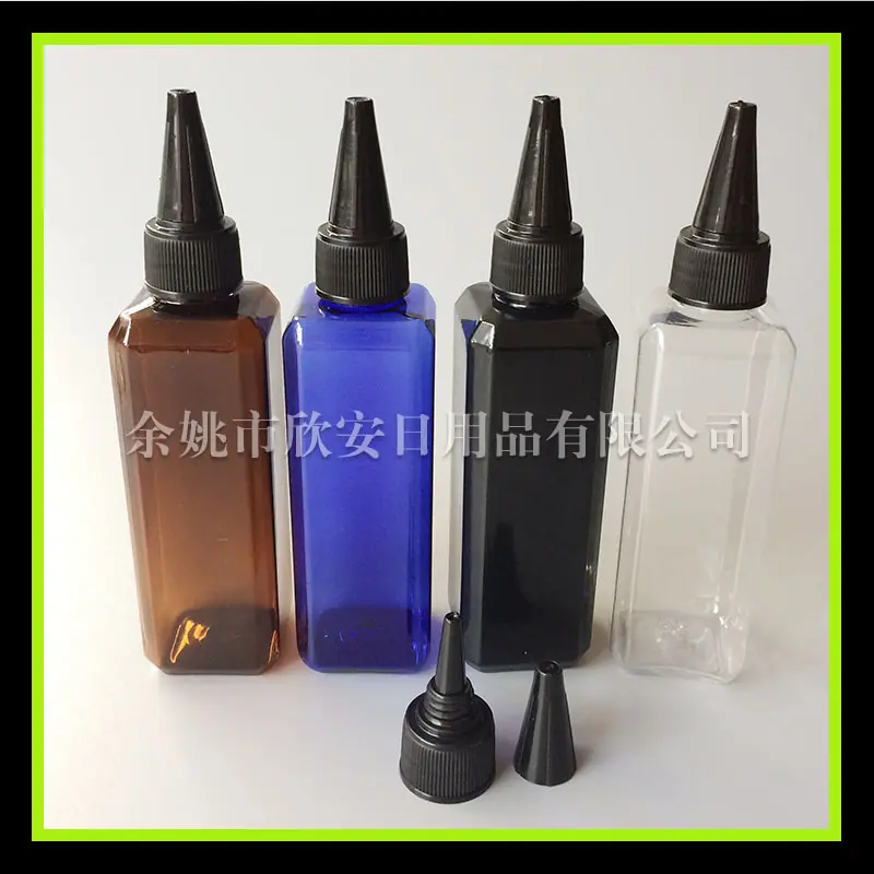 100ml 方瓶 +尖盖