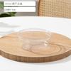 Tazón de Polvo de Hielo de Taro con Barro Caja Tazón Desechable Hielo Yogur Fruta Pesca Gelatina Transparente Bolas Comerciales Vaso de Embalaje Especial para Llevar