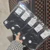 Xinshiyu Meias de Cano Curto de Algodão com Malha para Homens e Mulheres Simples Modernas Fashion Versáteis Meias de Cano Curto com Malha