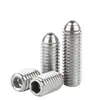 Tornillo Baozai Acero Inoxidable 304 Rodamiento de Bolas Resorte de Posicionamiento Cabeza de Bola Pasador de Tapón Apriete M4M5M6M8-M16