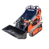 Exportar Máquina Bobcat Articulada Stand-Up Remoção de Lixo de Rua Empilhadeira Pequena Engenharia Municipal Mini Carregadeira