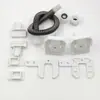 Accesorios para Pantalla Retráctil Puerta de Pantalla Invisible Tipo Rodillo Cuadrado Antiguo Rodillo de Resorte Manija de Esquina Tope Conector