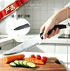 Faca de chef em aço inoxidável em estoque, faca de cozinha doméstica, faca de fatiar, faca de frutas estendida com bainha, direto do fabricante