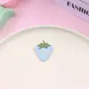 Tecido Rosa Cereja Morango Desenho Animado Acessórios DIY Grampo de Cabelo Acessórios de Cabelo Fofo Doce Coração de Menina Acessórios de Presilha para Franja