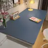 Alfombrilla de escritorio ecológica para proteger los ojos, Alfombrilla de mesa de centro de cuero de color sólido para estudiantes, Mantel de mesa de comedor a prueba de aceite, Alfombrilla para escritorio de estudio de computadora, Antideslizante
